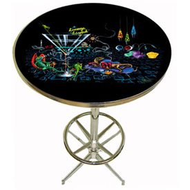 Michael Godard Lounge Lizard Pub Table, GODPT-07